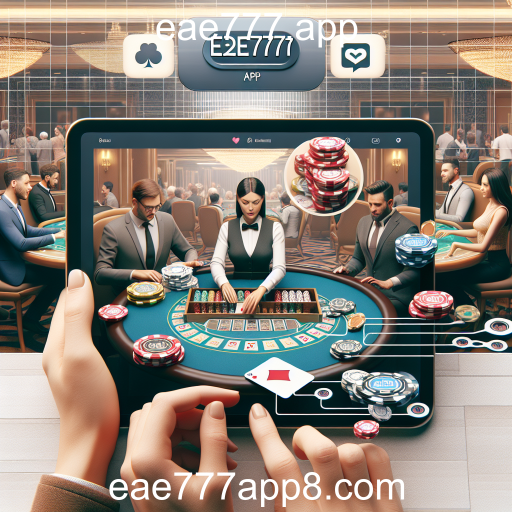 Experimente a Emoção do Cassino ao Vivo no eae777.app